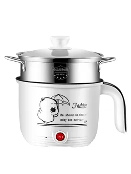 

Dormitory pot student frying small power electric skillet small multi-functional bedroom cooking noodle household small electric