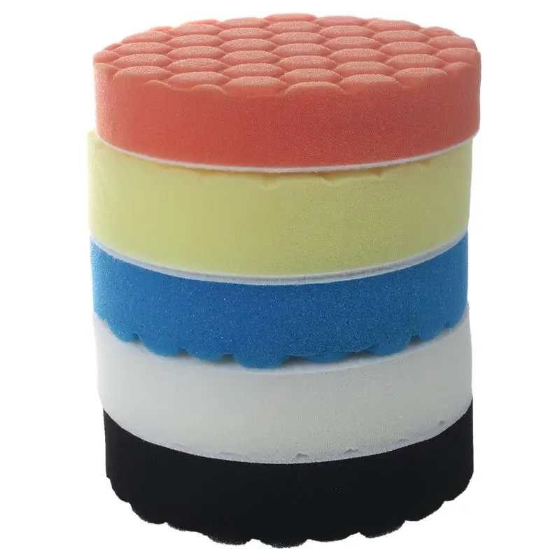

New 5inch (125mm) Polishing Pad kit For Car Polisher Pack of 5Pcs