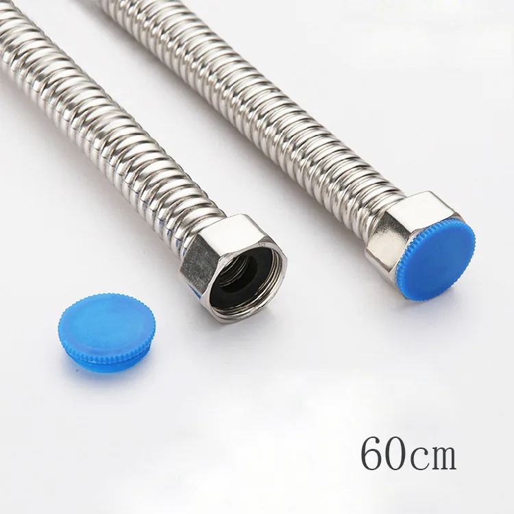 Stainless Steel Bellows Water Heater Hot And Cold Hard Wave Flexible Metal Tubing 4 Tranche of the Water Inlet Tube DN15