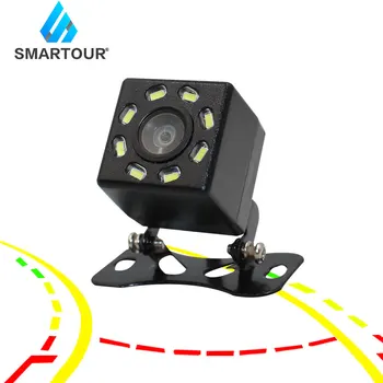 

Smartour Car Dynamic Trajectory Moving Guide Parking Line Rear View Reverse Backup Tracks Camera For Android DVD Monitor