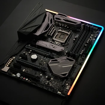 

550mm Controller Motherboard Computer Cases Digital RGB PC Multipurpose Full Color Range 5v 3Pin LED Light Strip Addressable