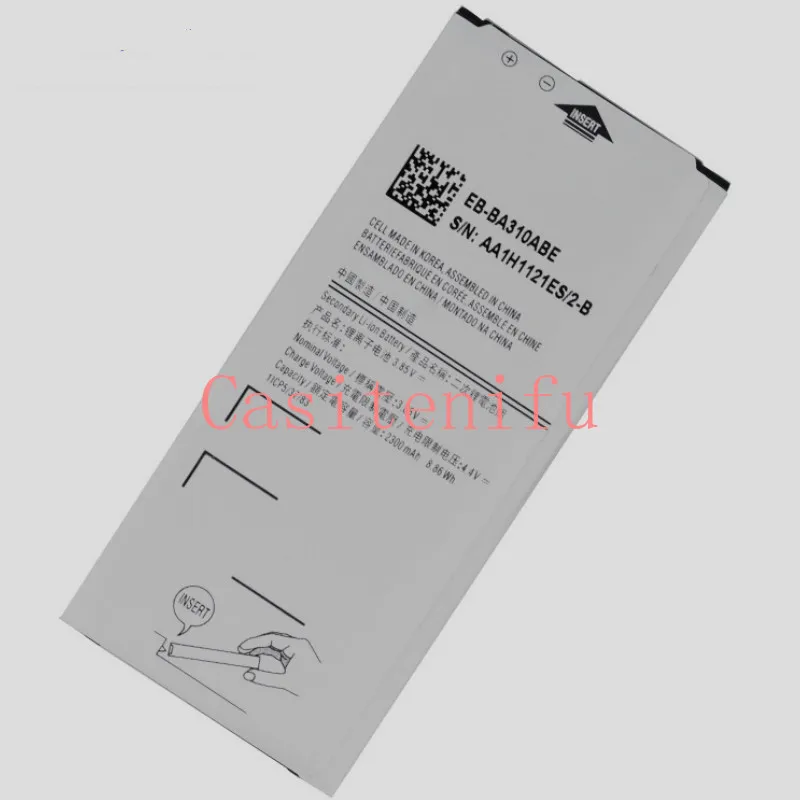 2300 мА/ч, Батарея для samsung GALAXY A3 Edition A310 A5310A SM-A310F A310F A310M A310Y A310F/DS A5310 A3100 телефон Батарея