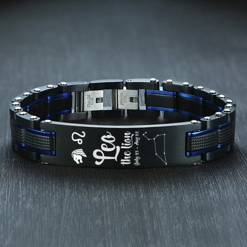 

14MM PERSONALIZED CUSTOM ID BRACELET FOR MENS ADJUSTABLE SOLID LUXURY STAINLESS STEEL TWO TONE ID MEN JEWELRY