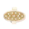 2 In 1 Dry Skin Body Brush Natural Bristle Dead Skin Remover Anti Cellulite Exfoliates Blood Circulation Health Massage Tools 5