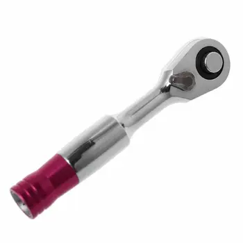 

Mini 1/4\\\" Ratchet Wrench Single Ended Torque Wrench Repair Tools For Bicycle