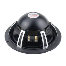 GHXAMP 6,5 дюймов Автомобильный Динамик Средний бас Алюминиевый Керамический Неодимовый Автомобильный CD рожок литой алюминиевый таз мощный 4 Ом 25-50 Вт 48 Гц