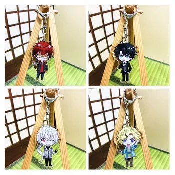 

Anime Game Mystic Messenger 707 Yoosung Cosplay Accessories Pendant Zen Unknown Jumin Keychain Acrylic Key ring Key Chain Props