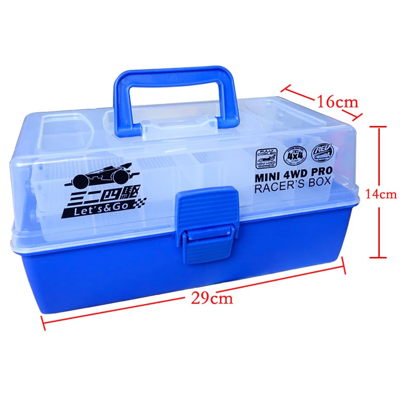 Tamiya Easy To Carry Handy Toolbox Storage Box Portable Case Boxes  Accessories for 1/32 Scale Mini 4WD Car Model and Parts - AliExpress