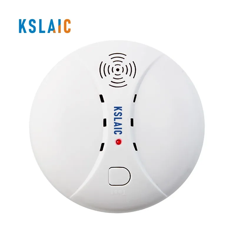 433MHz Wireless Smoke Detector Fire Alarm Sensor Independently Or For 1527 Wifi GSM Office Home Security Alarm System Anti-Fires