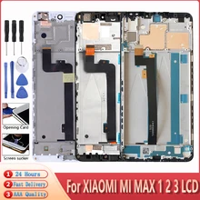 

Original LCD For Xiaomi Mi Max 1 2 3 LCD Display Touch Screen Digitizer Assembly Replacement For Mi MAX1 MAX2 MAX3 LCD+Frame