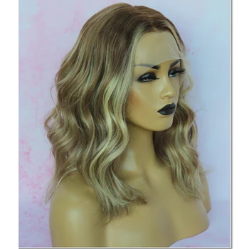 

European Wigs Balayage T7/7/24 Lace Front Wigs Short BoB Wig Colored Human Hair Wigs Transparent Lace Wigs Ombre Blonde Wig