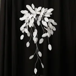 Mori Vintage Bride Simple Leaf Hair Accessories Temperament Photo Romantic Princess Jewelry Exquisite Wedding Accessories