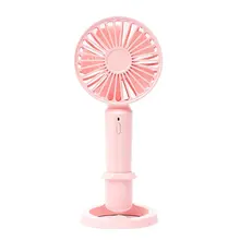 Usb зарядка ручной креативный цветной Настольный светильник вентилятор Настольный мобильный телефон кронштейн вентилятор Настольная лампа вентилятор