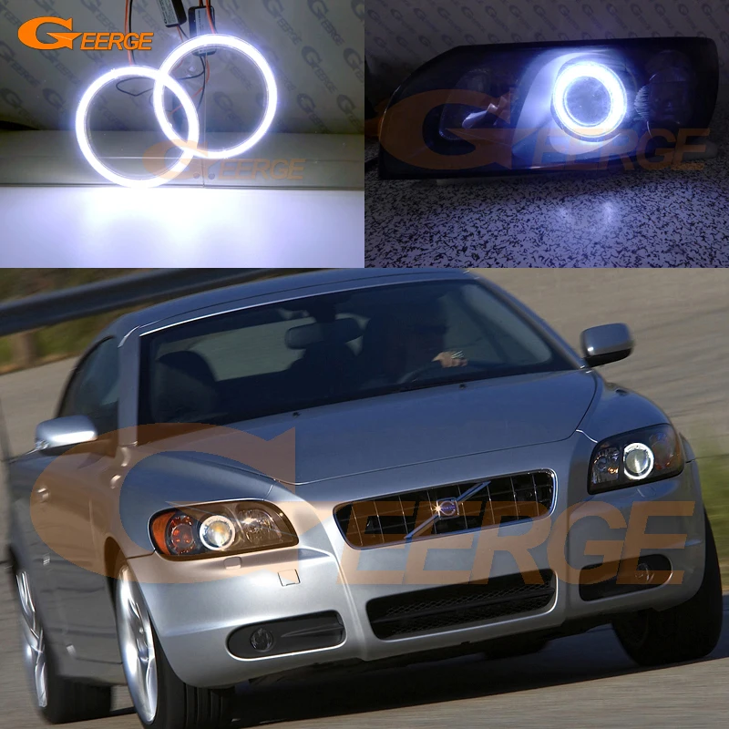 Для Volvo C70 II 2006 2007 2008 2009 pre facelift отличные Сверхъяркие бриллиантовые кольца|kit kits|kit