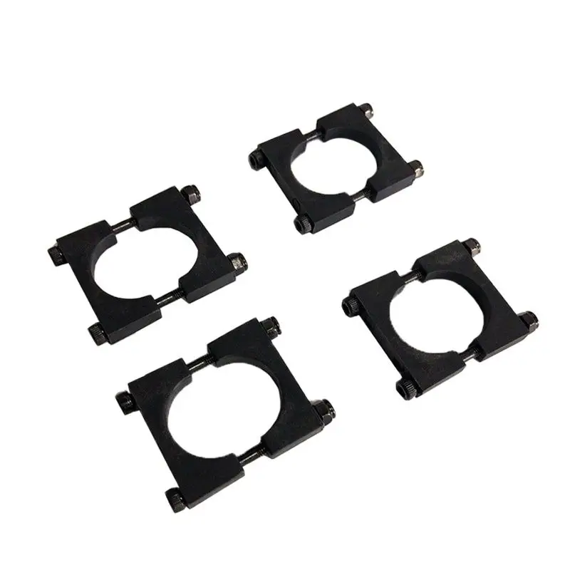

4PCS 10mm/16mm/20mm/25mm Carbon Tube Clip Mount Frame Arm Holder Pipe Clamp for RC Drone Quadcopter Multi-Axis Fix Wing Aircraft