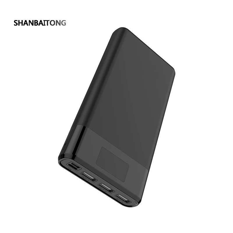 

Hi Tech Hero 30000 mAh Power Bank LED Digital Display 3 USB Input Port Portable Charging External Battery For Xiaomi Powerbank