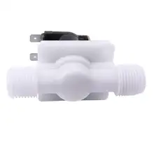 10 шт./лот 84x53x41 мм N/C DC 12 В 1/" Электрический электромагнитный клапан для воды воздуха на входе переключатель потока Лидер продаж