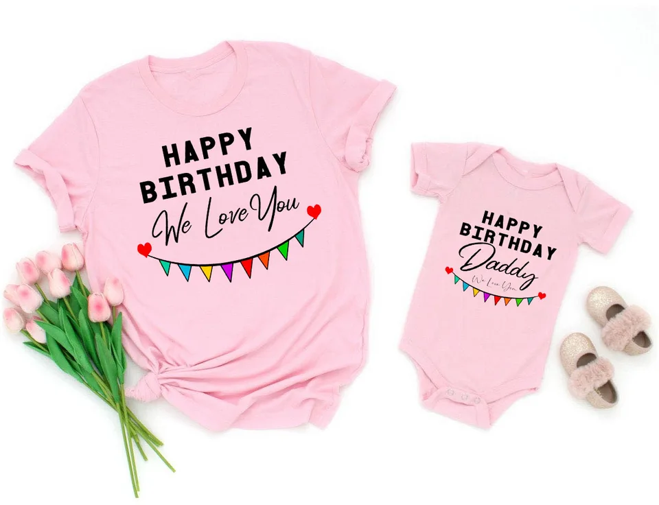 happy birthday dad baby outfit