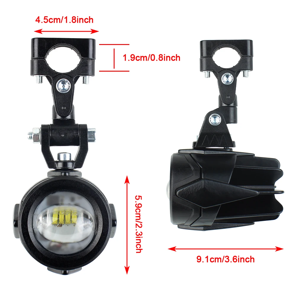 Motocycle Fog Lights For BMW Motorcycle LED Auxiliary Fog Light Driving Lamp For BMW R1200GS/ADV K1600 R1200GS R1100GS