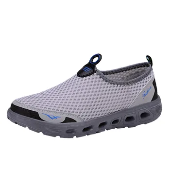 

Vogue Non-Leather Casual Shoes Lightweight Breathable Sneakers shoesSummer anti-skid Travel Wading Sports Running 18Apl17
