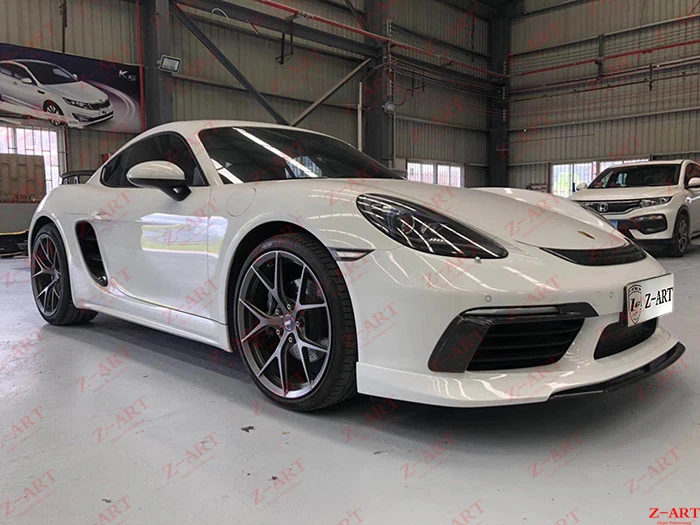 Z-ART для Porsche 718 Boxster Cayman комплект из углеродного волокна аэрокит из углеродного волокна для Porsche 718 аэродинамический Комплект кузова