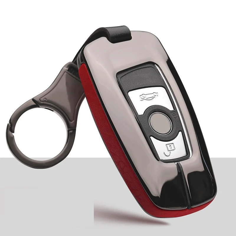 

High Quality Car Keychain Case Holder Cover Pocket For BMW X1 X3 X4 X5 X6 Z4 F10 F20 F30 E90 E93 F15 F16 X7 F48 G30 F11 Fob Key