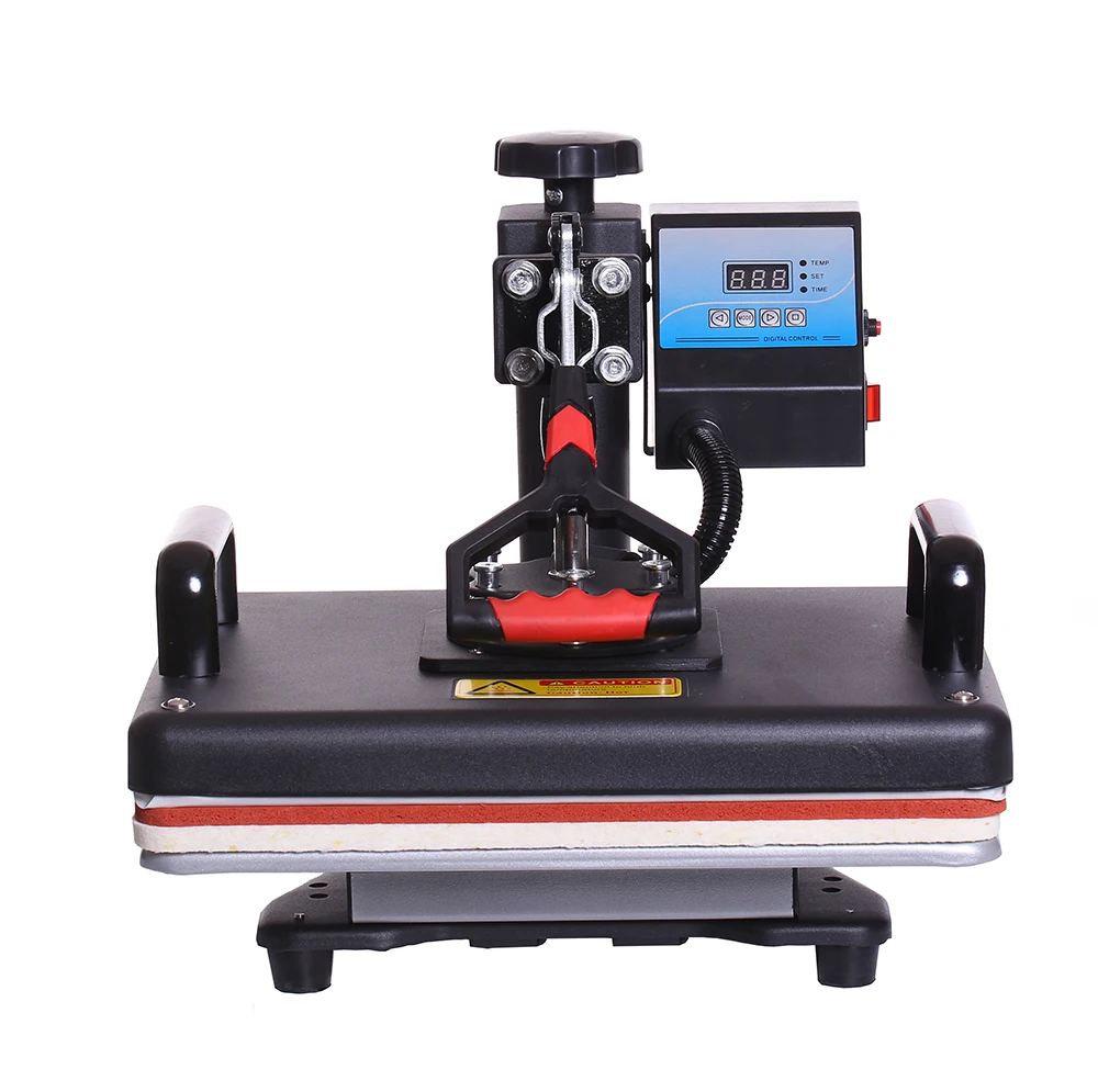 30*38 см 8 в 1 комбинированный термопресс машина сублимационный принтер 2D Термотрансферная ткань крышка кружка пластина футболка печатная машина