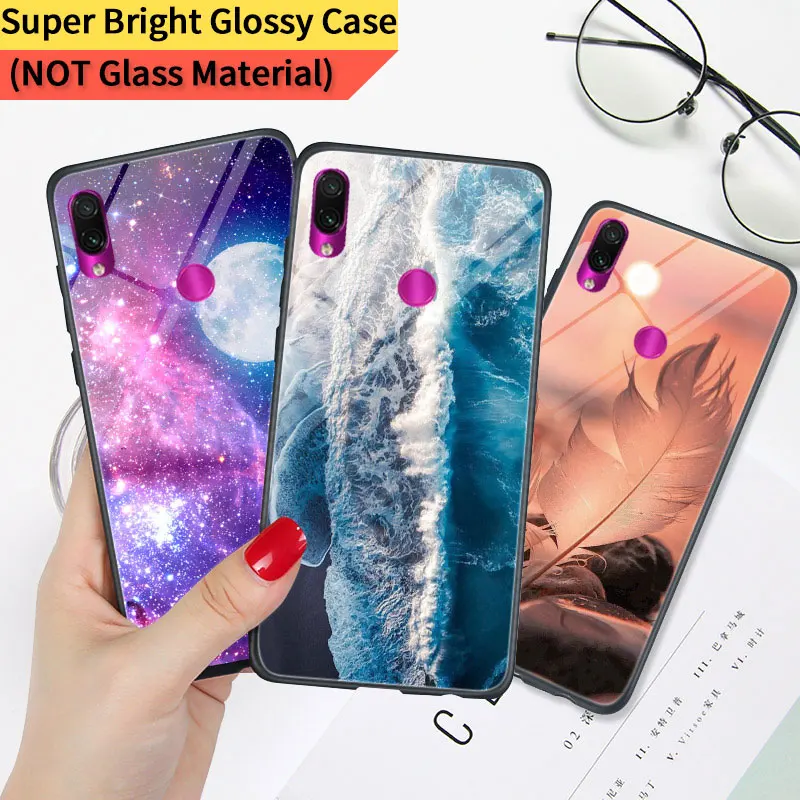 

Glossy Starry Sky Phone Case FOR Xiaomi Redmi Note 8T 8 T PRO 7 6 5A Prime 5 Plus 5A 6A 7A 8A A3 A2 Lite K20 Mi 9T 8 SE 9 Cover