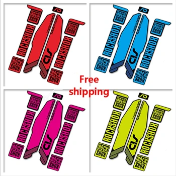 

Bike Stickers Rock Shox SID Free shipping front Fork Decals Vinyl waterproof Antifade Road MTB Bicycle Bike accessories Stickers