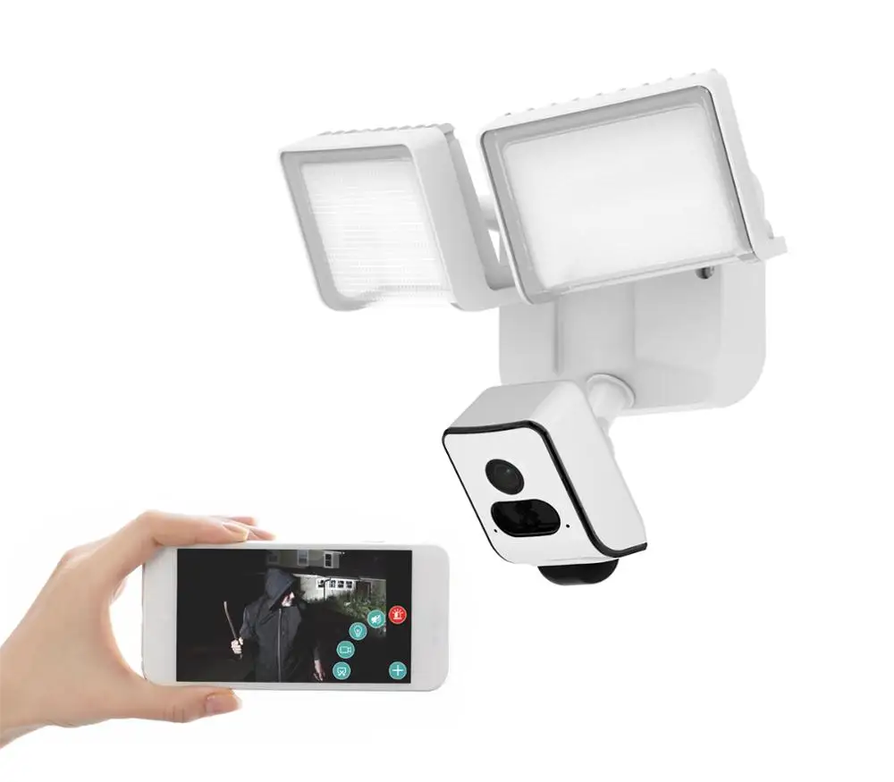 Прожектор Freecam L810E 24 Вт HD 1080P с датчиком движения|Камеры видеонаблюдения| |