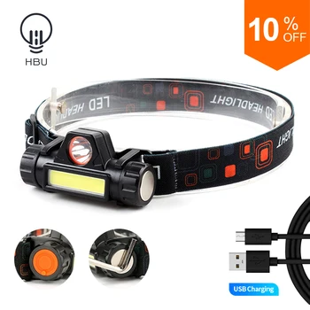 SPECIAL PROMO ❤️ Headlamp Led Sensor Headlight Flashlight Rechargeable Portable Head Lamp Waterproof Fishing/Camping/Hunting Lantern Torch lights - discount item 10% OFF Lights & Lighting