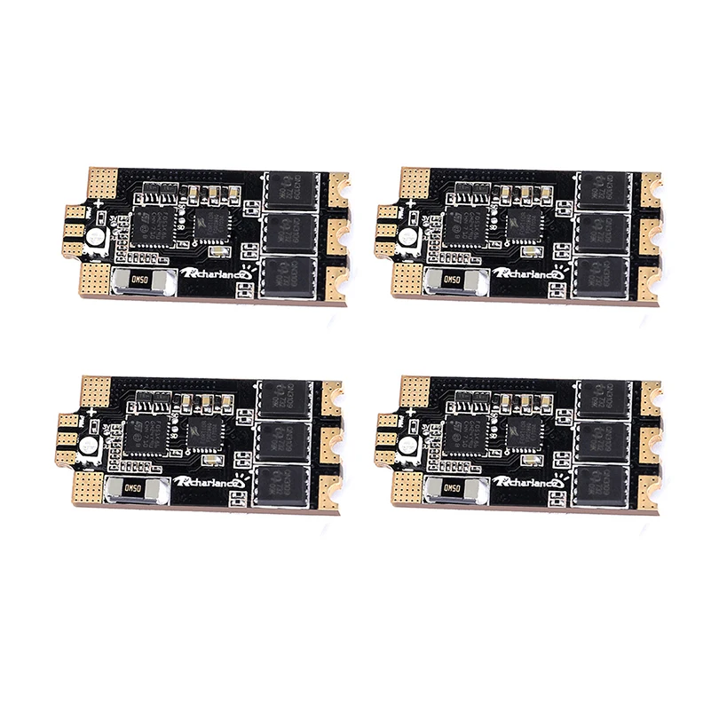 Rcharlance Razor32 V2 35A BLheli_32 3-6S DShot1200 ESC RGB светодиодный и датчик тока двунаправленный для RC FPV гоночный Дрон Квадрокоптер