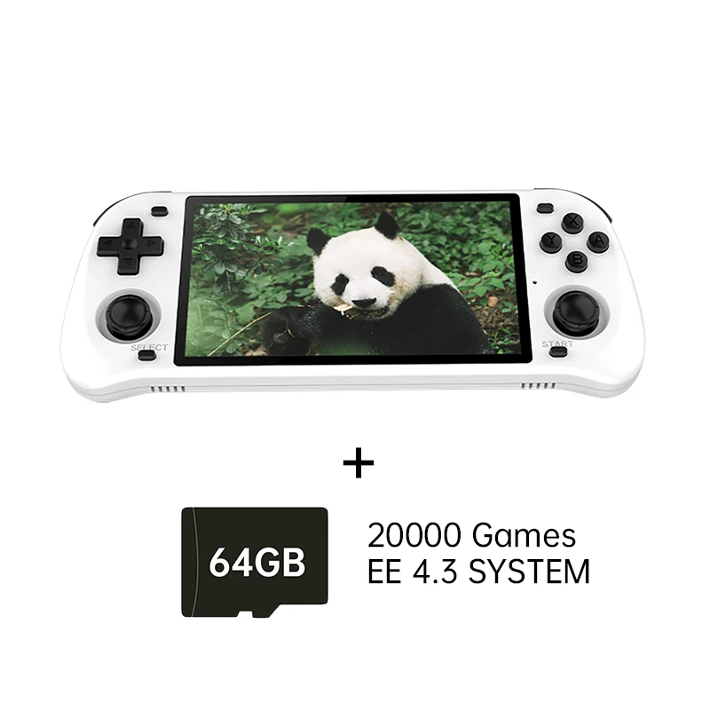 POWKIDDY Max2 Retro Open Source System RGB10 max 2 Handheld Game Console RK3326 5.0-Inch IPS Screen 3D Rocker Children's Gift 