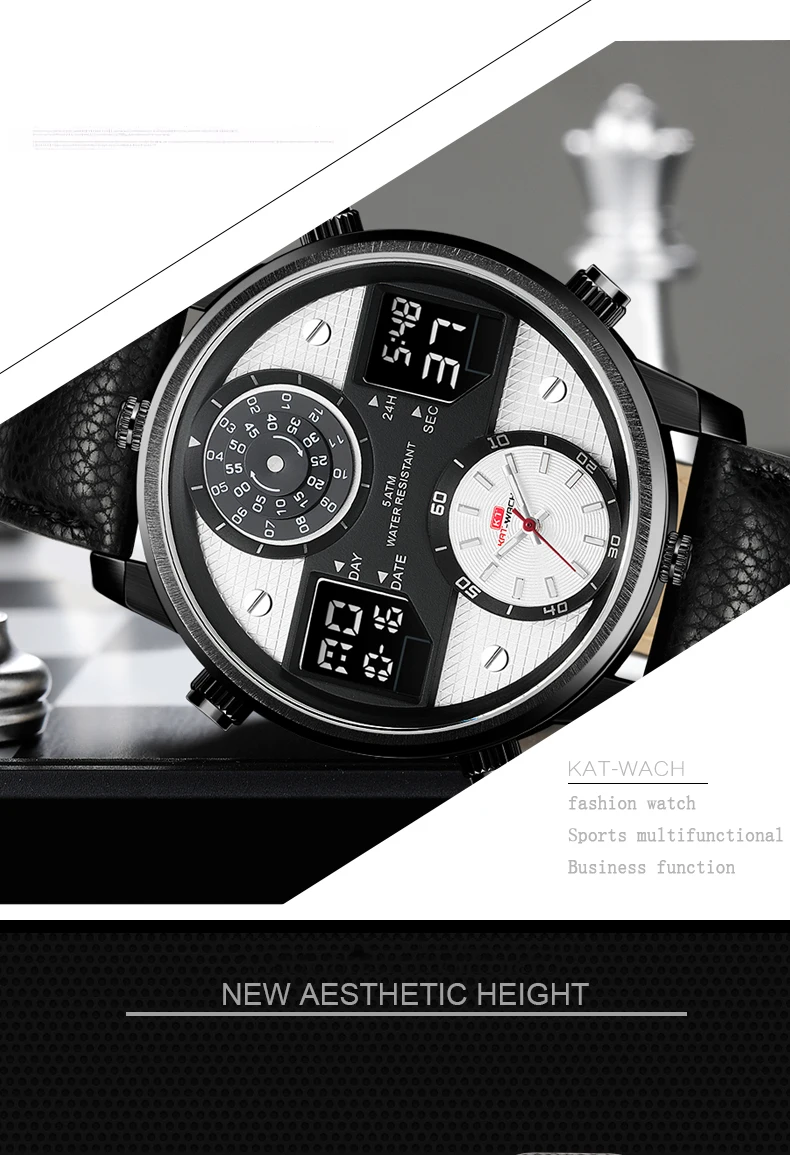 2021 New Fashion Brand Mens Watches Waterproof Sport Watch Men Electronic Timing Wrist Watches Clock Relogio Masculino 720
