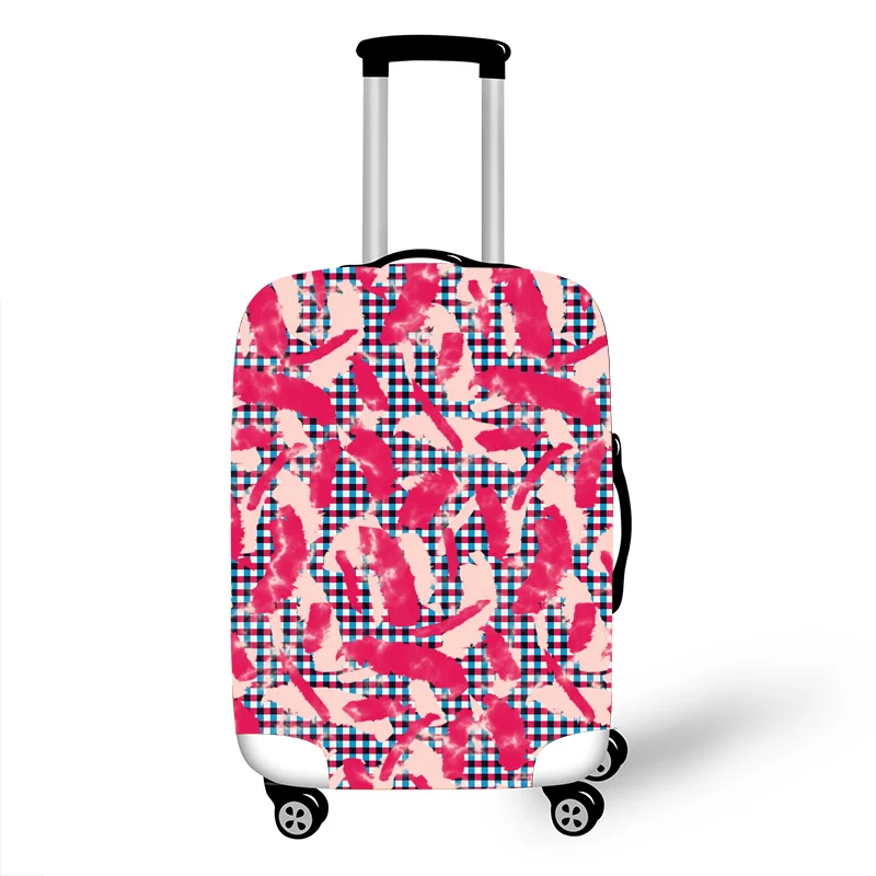 Эластичный Защитный чехол для багажа, защитный чехол для чемодана, чехлы на колесиках, Чехлы, 3D аксессуары для путешествий, сетчатый узор 4