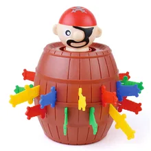 

Pirates barrels of children toy interactive teapoy swim spoof Mr Sword barrel game industries