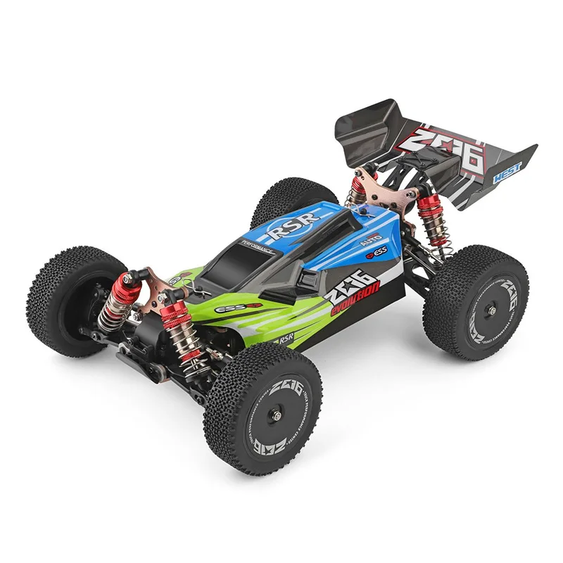 

144001 RC Climbing Car Toys 1/14 Scale 2.4G 4WD Remote Control Car 60KM/H High Speed RC Car Off-Road Vehicle Christmas Gifts Chi