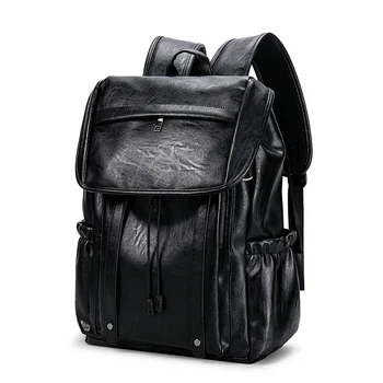 

2020 New Trend Backpack Male College Style Fashion Retro Students Schoolbag Outdoor Travel Large Capacity Laptop Bag Backpack