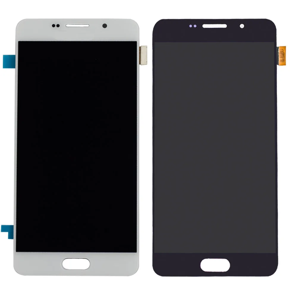 Super Amoled ЖК-дисплей для Samsung Galaxy A7 A710 A710F A710M A710Y A7100 ЖК-дисплей Дисплей кодирующий преобразователь сенсорного экрана в сборе