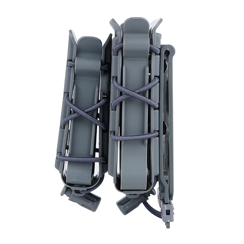 H Molle Чехол Открытый подсумок держатель Quick Release спортивные сумки Клип Box Перевозчик охотничьи принадлежности 5,56/7,62/9 мм/45ACP