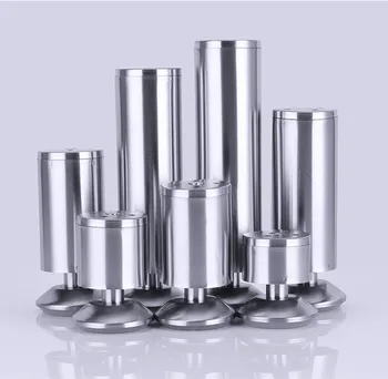 

6-30cm Adjustable Stainless Steel Furniture Legs Cabinet Table Sofa Bed Feet Furniture Legs Feet