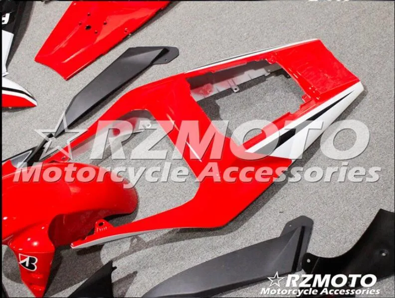 ABS прессформы мотоцикла Обтекатели наборы подходят для Yamaha YZF-1000-R1 2004 2005 2006 04 05 06 обтекатель кузова набор на заказ красный белый