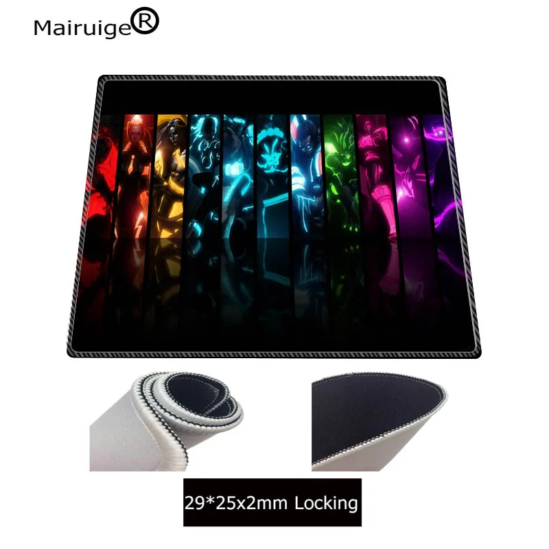  Large Lock Edge Rubber league of legends Custom Design Mouse Pads Computer Gaming Mousemats for LOL