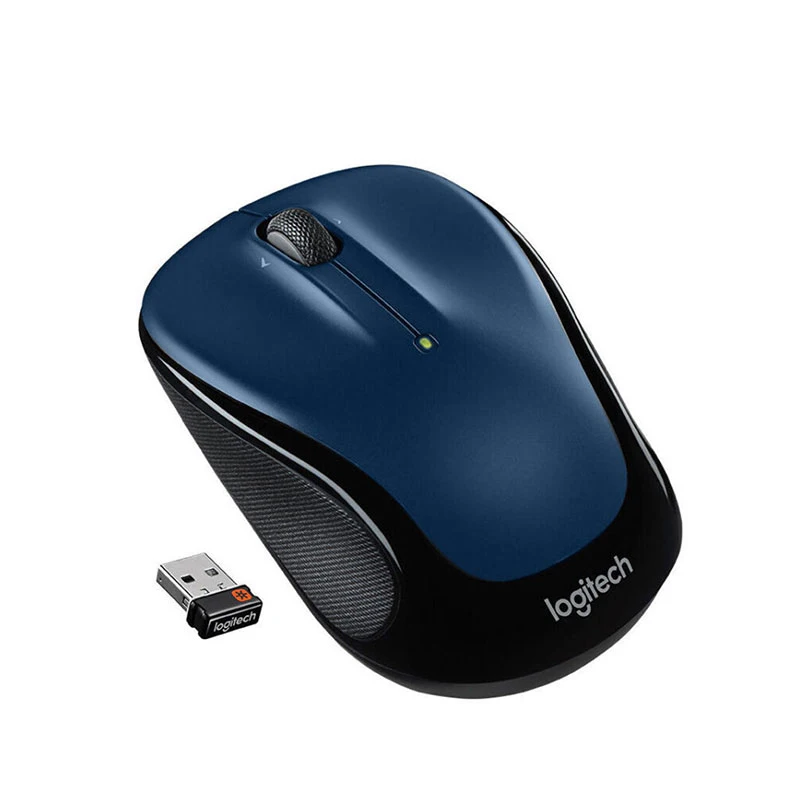 Оригинальная Беспроводная игровая мышь logitech M235 с Nano приемником 1000 dpi для настольного ноутбука Win8/10, портативные мыши для бизнеса и офиса