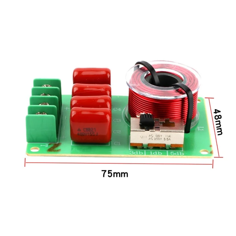 Sotamia 100w Puro Tweeter Alto-falante Crossover Divisor de Alta Potência de Alto-falante de Áudio de Cinema em Casa Filtro de Freqüência Casa Inteligente - Image 2