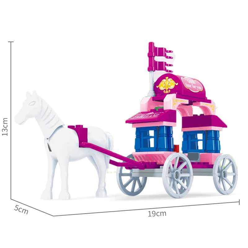 princess carriage and horse toy