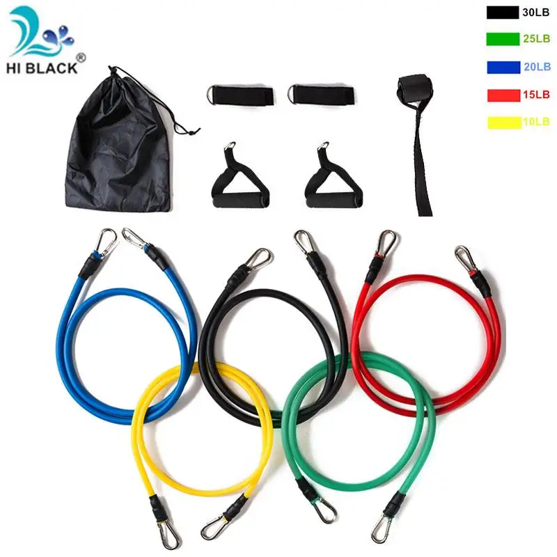 17Pcs/Set Latex Resistance Bands Gym door резинки для фитнеса Fitness spain gym equipment for home workout | Спорт и