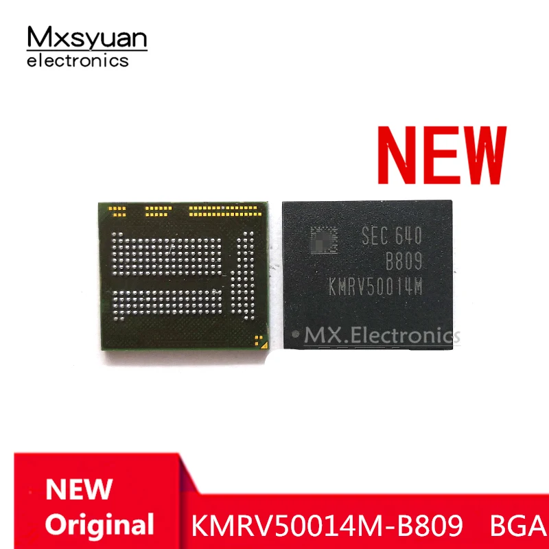KMRV50014M-B809 128G BGA EMMC IC подходит для Samsung мобильный телефон EMCP NAND flach чип памяти |