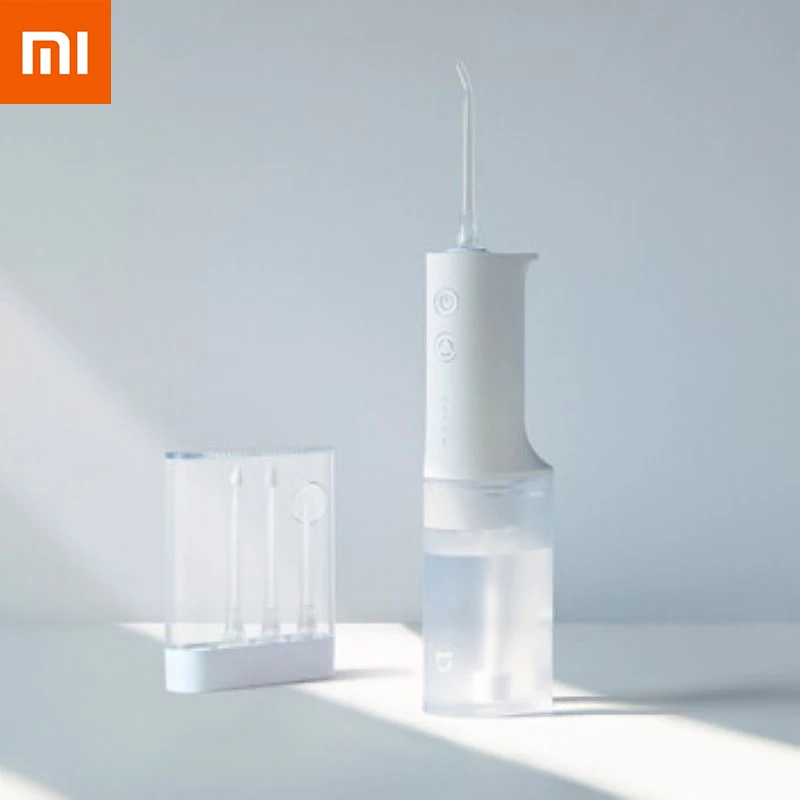 Новый Xiaomi Mijia Электрический водоструйный очиститель зубов Портативный водный