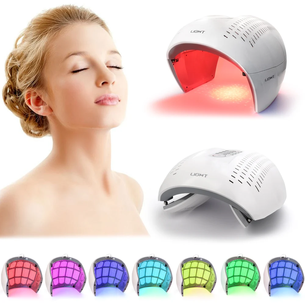  Deciniee 7 Colors PDT Photon Led Light Facial Mask Therapy Skin Rejuvenation Anti-Wrinkle Acne Remo - 4000145364147